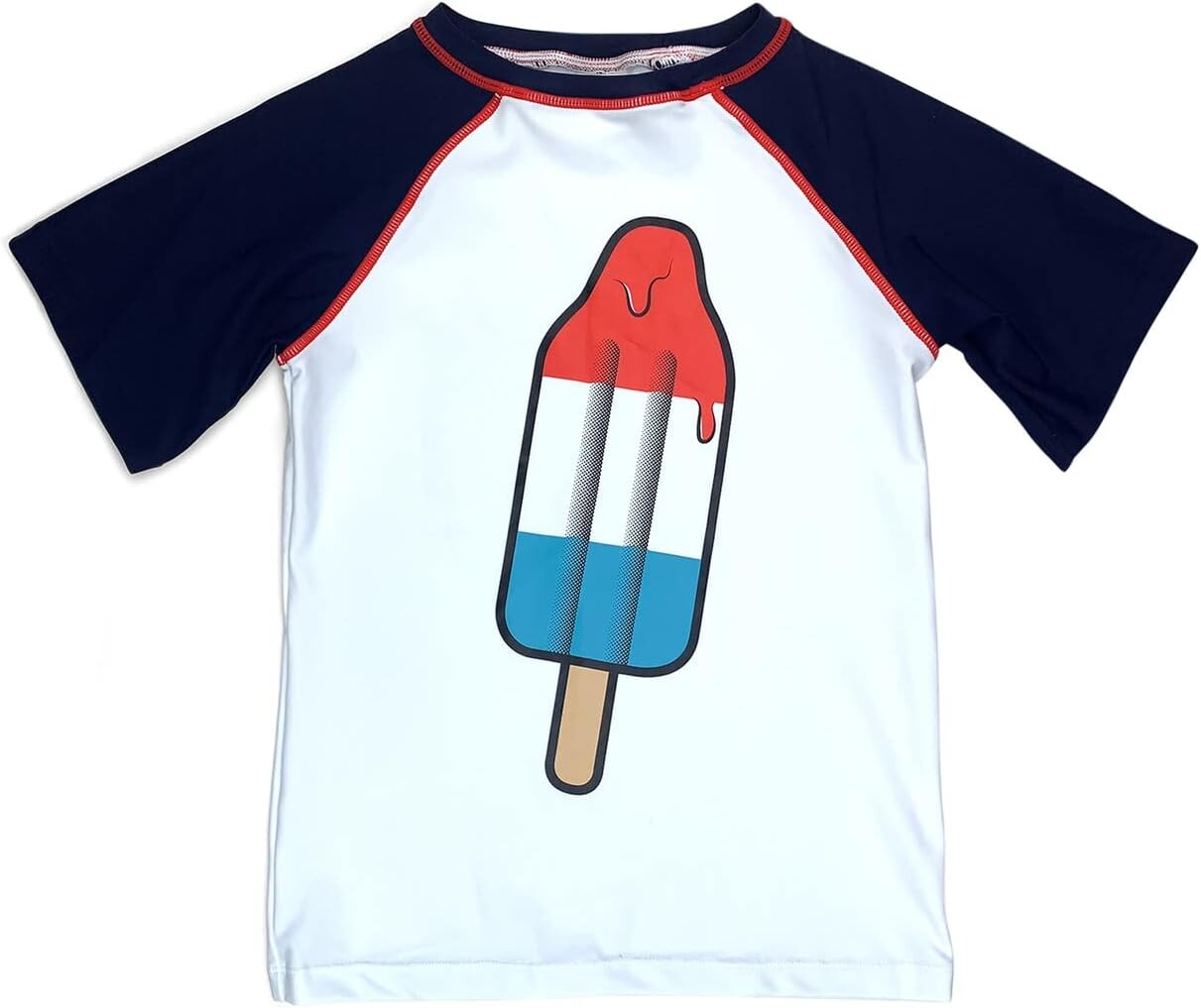 

Плавки Appaman Kids Popsicle Short Sleeve Rashguard, цвет Navy Blue