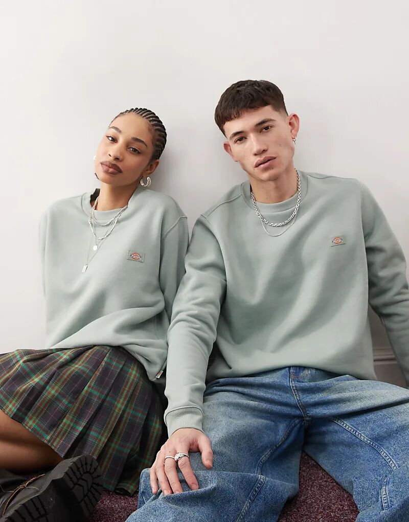 

Dickies – Oakport – Толстовка светло-зеленого цвета с небольшим логотипом