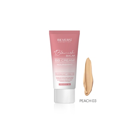 

BB Крем Blemish Balm Nourishing 03 Peach — питательный крем для безупречного цвета лица. Revers