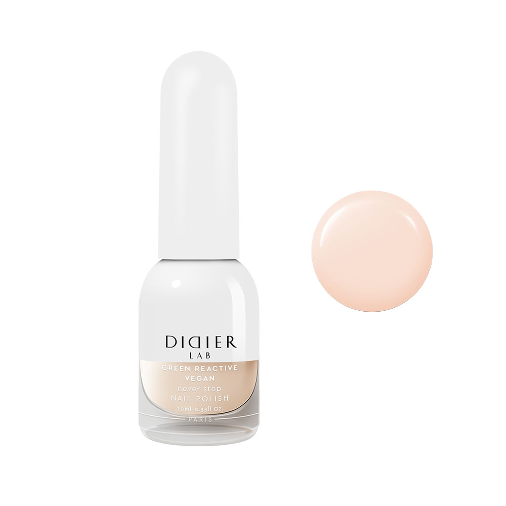 

Веганский лак для ногтей vegan nail polish Didier Lab, цвет never stop, 10 мл