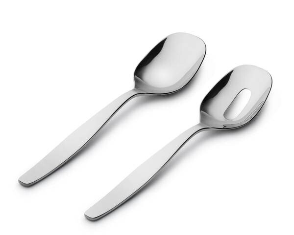 

Салатные серверы ицумо Alessi, серебряный