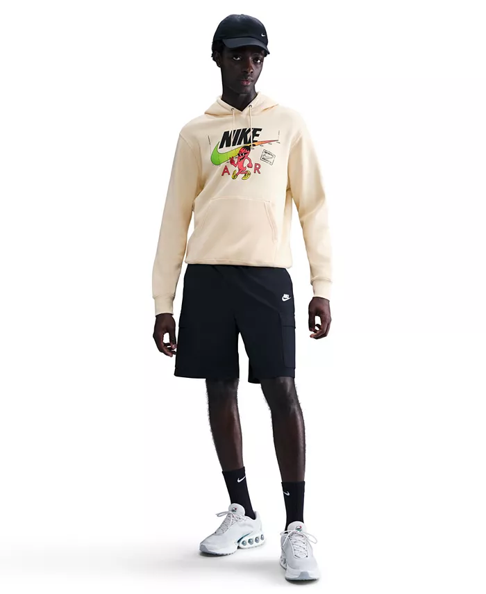 

Мужская толстовка Club Fleece для спорта Nike, загар/бежевый