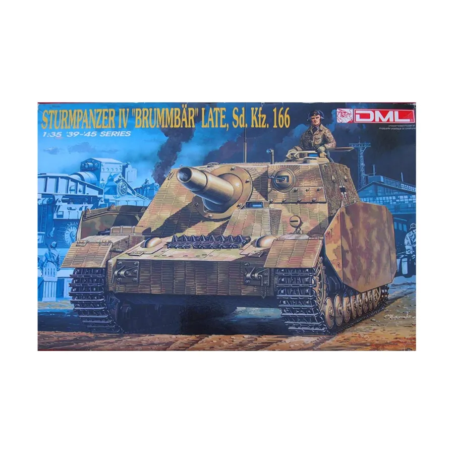 

Штурмпанцер IV «Брумбар» Поздний, Sd. Кфз. 166, Dragon Models - '39 to '45 Series - Germany (1:35)