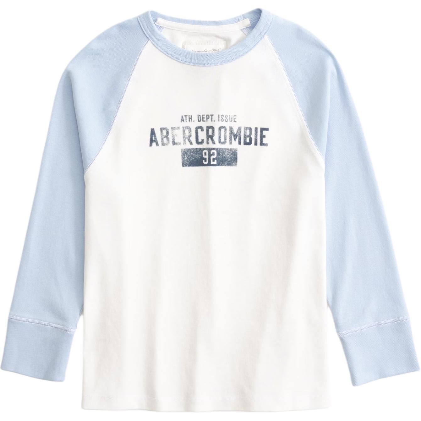 

Футболка Women's Abercrombie＆Fitch, синий белый
