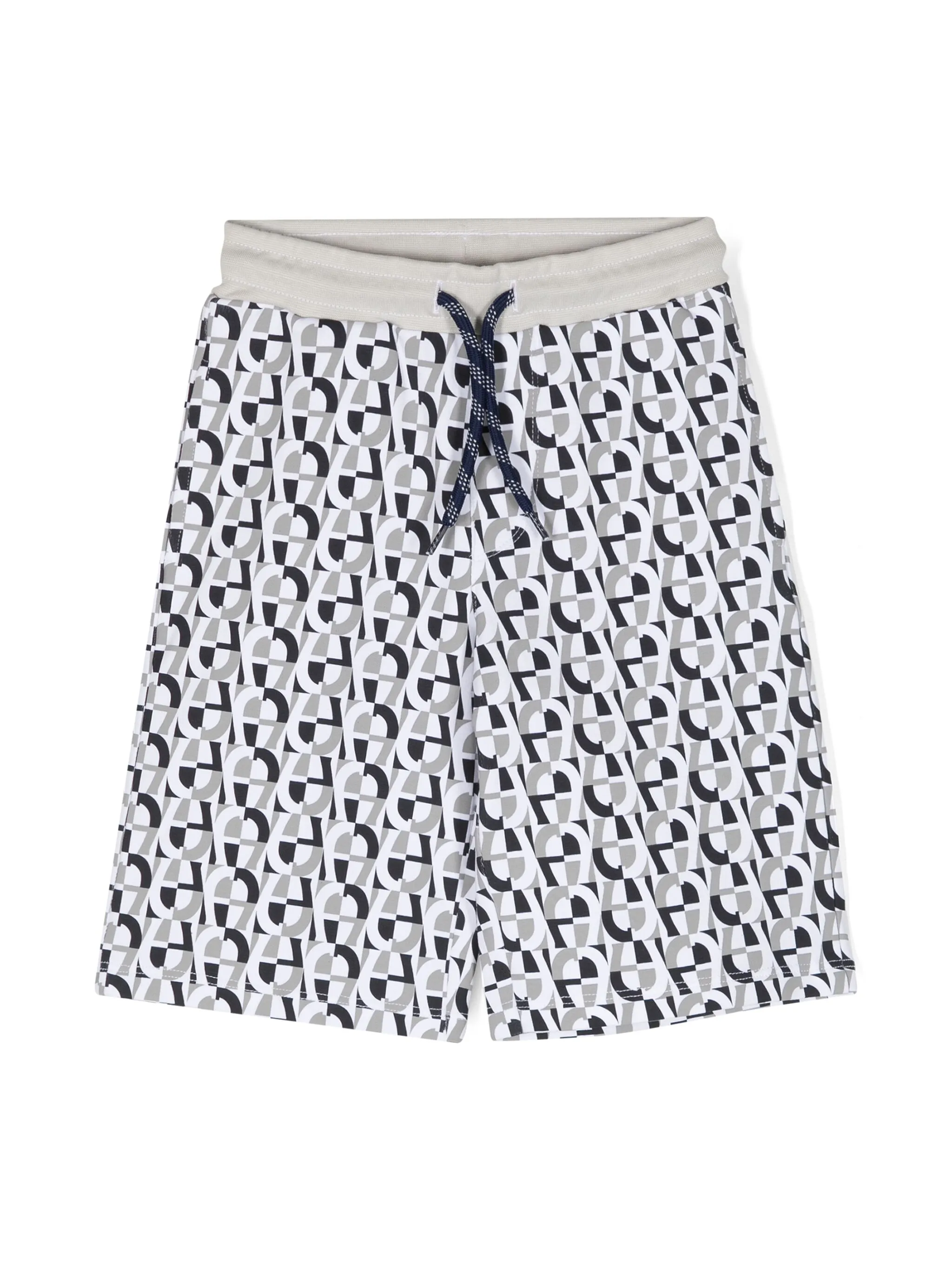 

Спортивные шорты с монограммой Aigner Kids, белый
