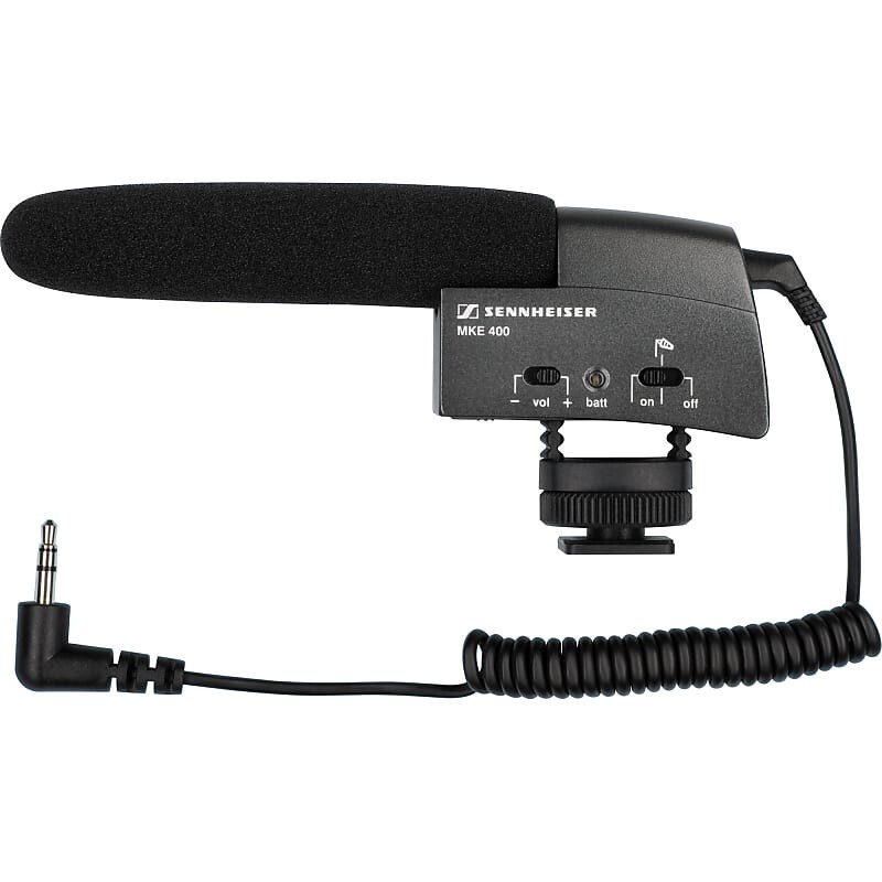 

Микрофон-пушка Sennheiser MKE 400 Shotgun Mic