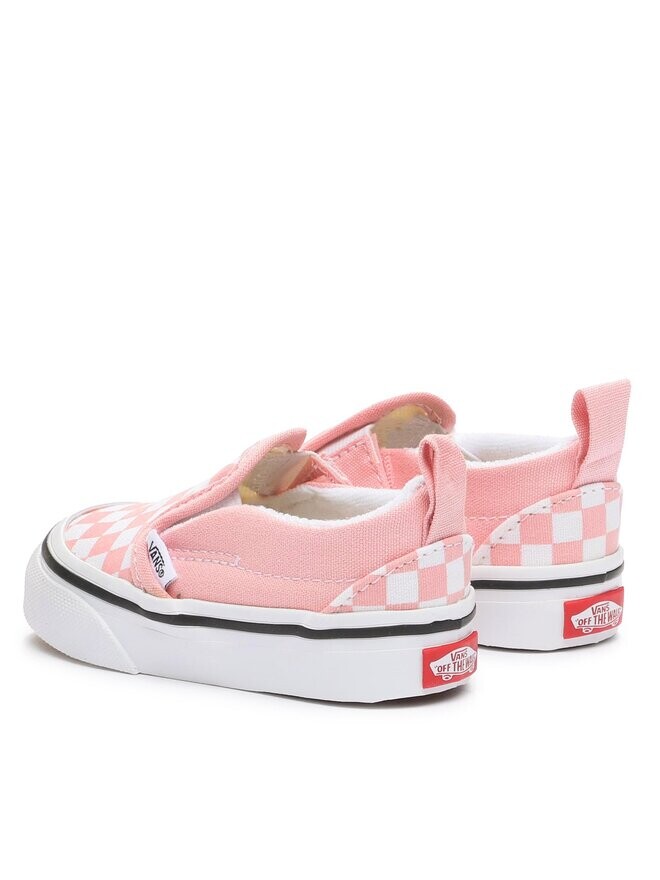 Тканевые кроссовки Slip-On V Vans, розовый — фото 3