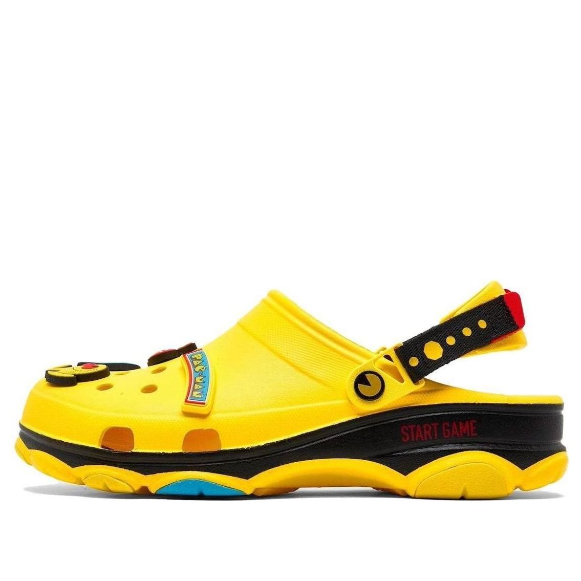 

Сабо Crocs x Pac-Man Classic Clogs 'Yellow Black' 209322-761, желтый
