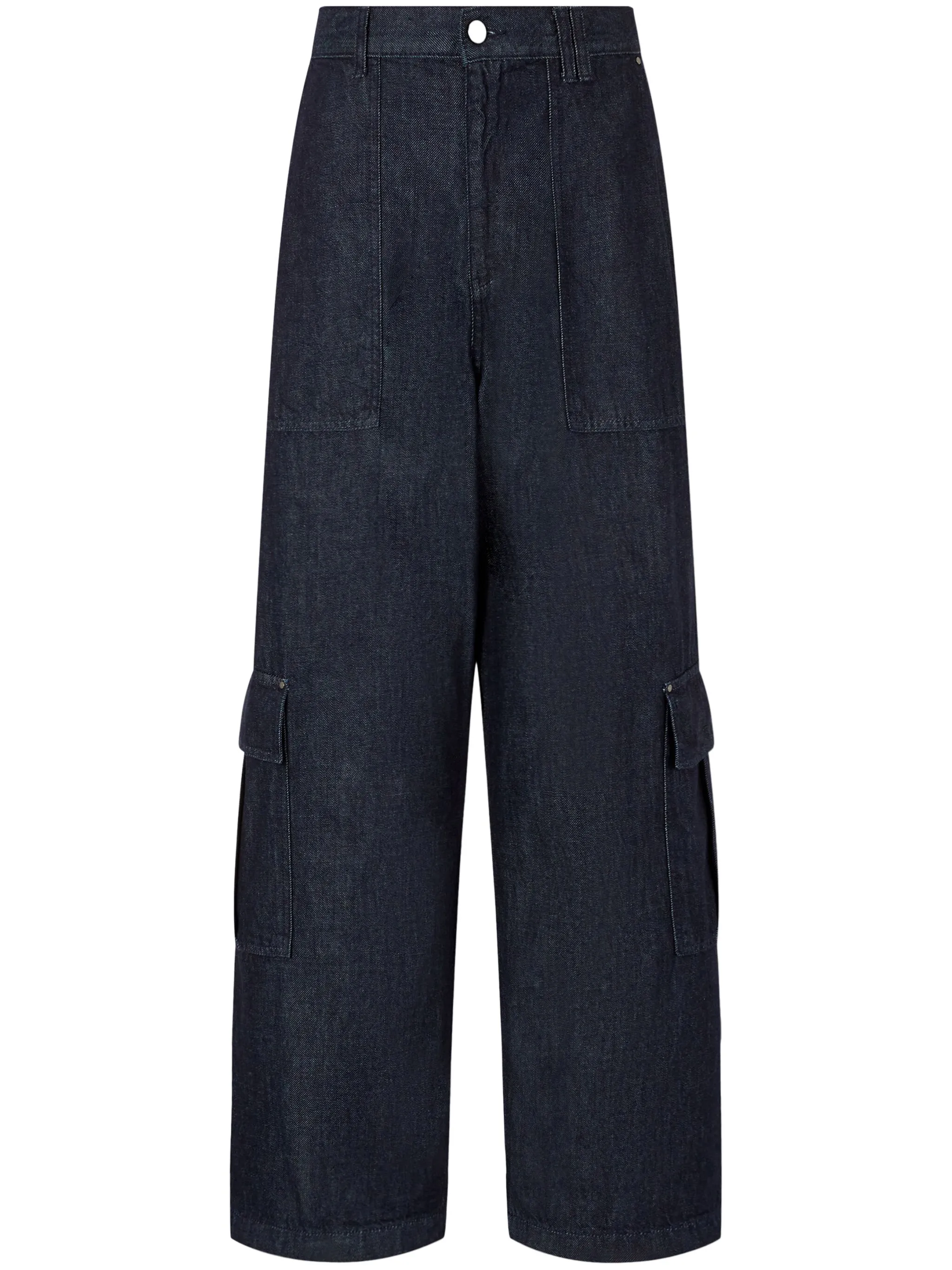 

Джинсы карго с завышенной талией Tomboy, синий