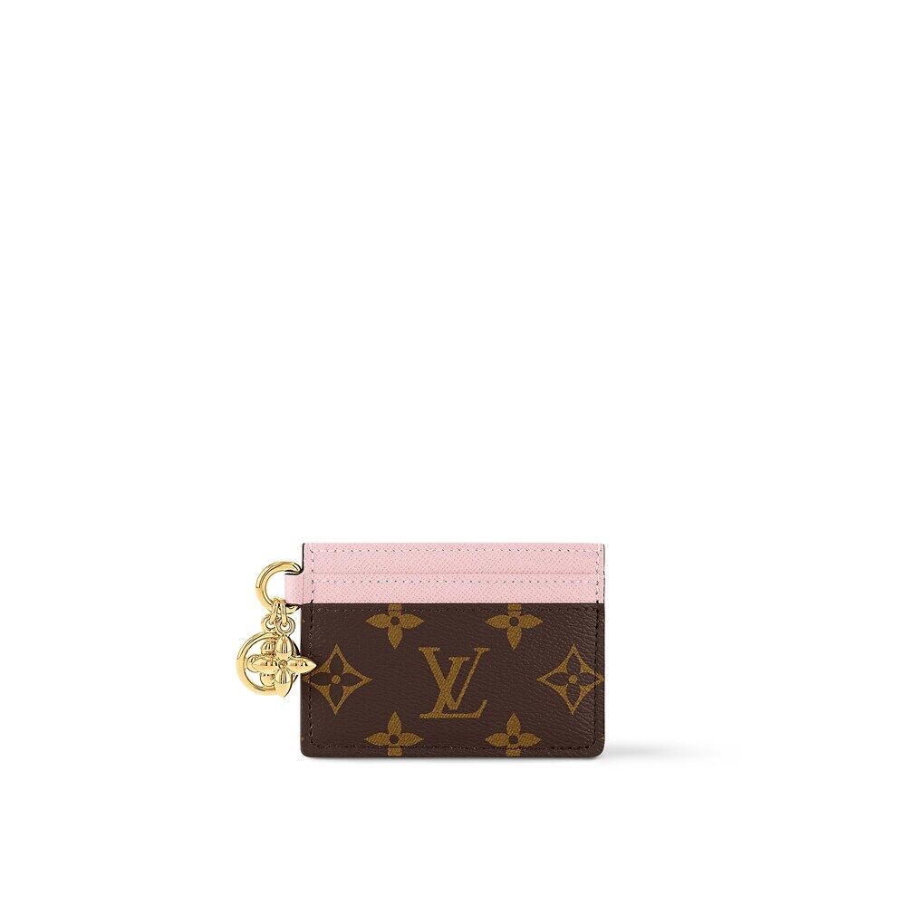 

Держатель для карт LV Charms Louis Vuitton, коричневый