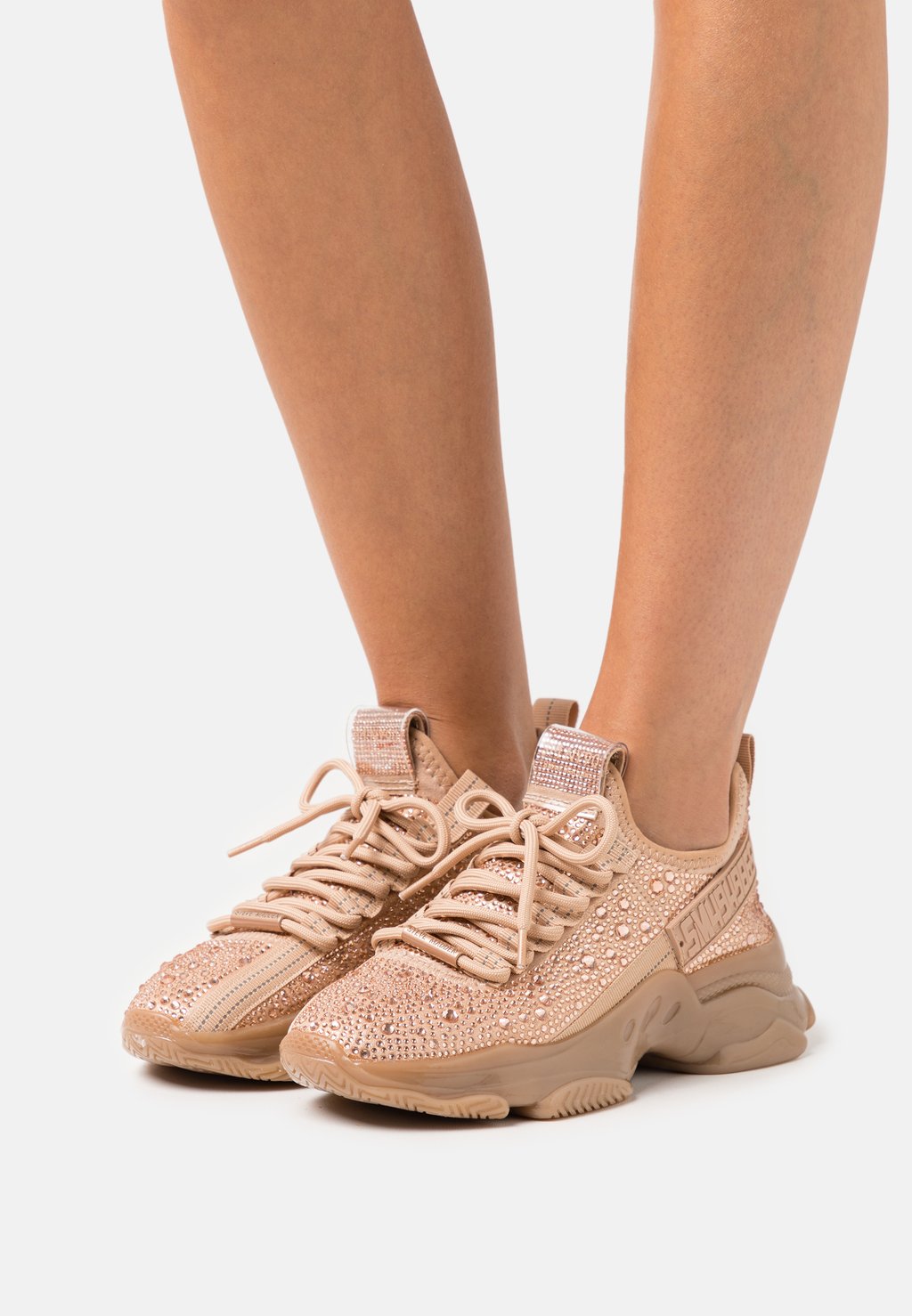 Низкие кеды MAXIMA Steve Madden, цвет Rose Gold