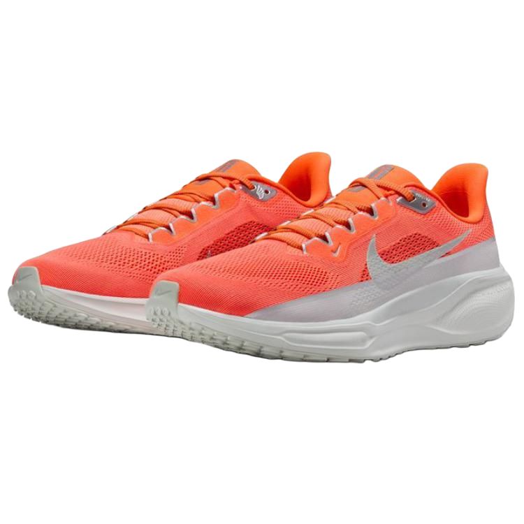 Nike Air Zoom Pegasus 41 Premium Hyper Crimson Wolf Grey Safety Orange, оранжевый серый — фото 3