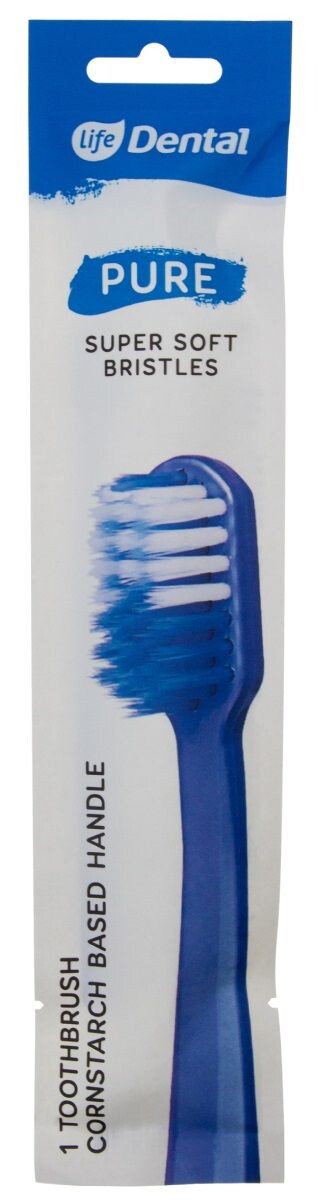 

Life Dental Bio Pure Soft зубная щетка, 1 шт.