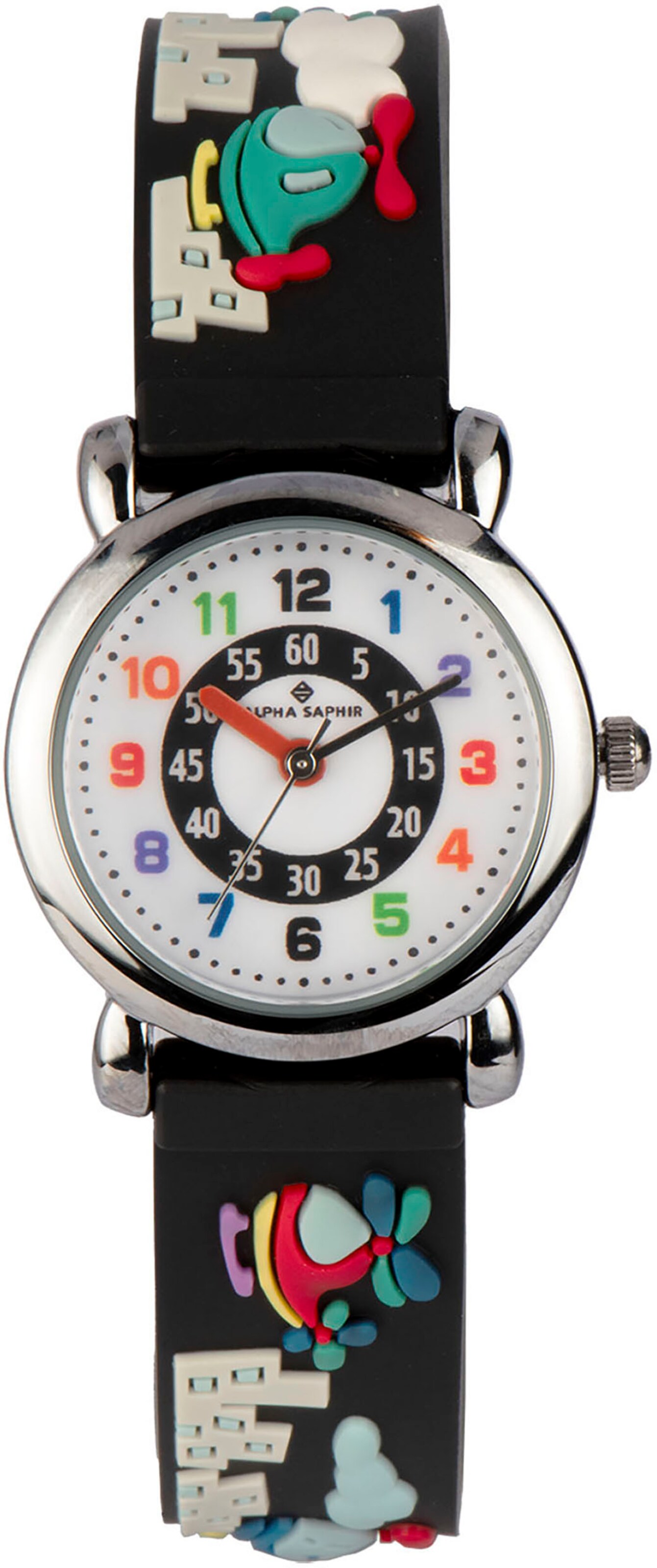 

ALPHA SAPHIR Часы в черном цвете