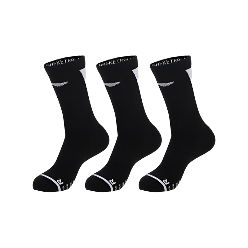 

Баскетбольные носки Professional Basketball Series Unisex LINING, черный