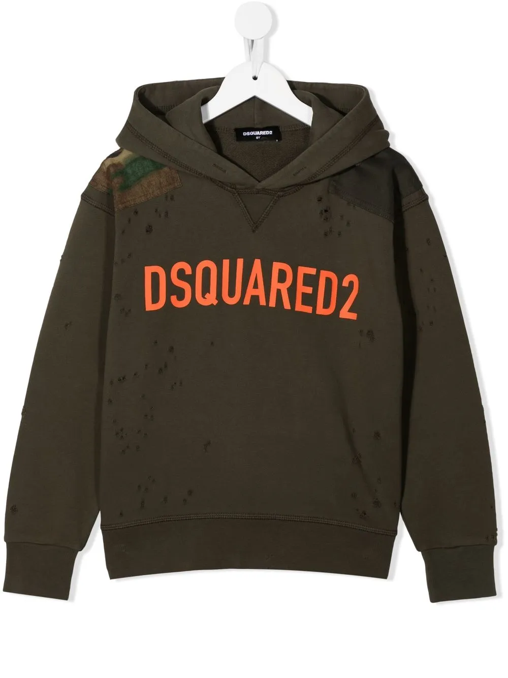 

Худи с логотипом DSQUARED2 KIDS, зеленый