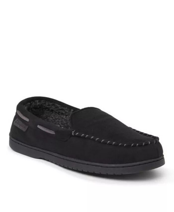 

Мужские мокасины Keaton из микрозамши, домашние тапочки Dearfoams, серый
