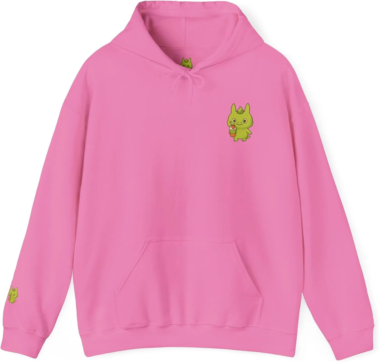 

Playful Matcha Monster Hoodie, Green Tea Lover Gift, Cute Kawaii Sweatshirt