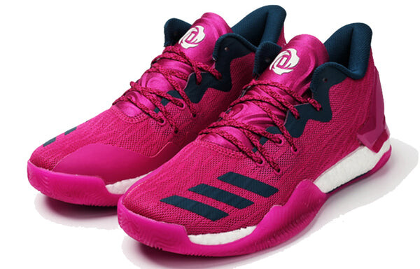 Кроссовки d rose 7 low boost 7 Adidas, розовый — фото 2