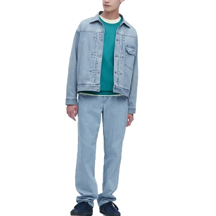 UNIQLO Куртка унисекс небесно-голубая, Sky Blue — фото 3