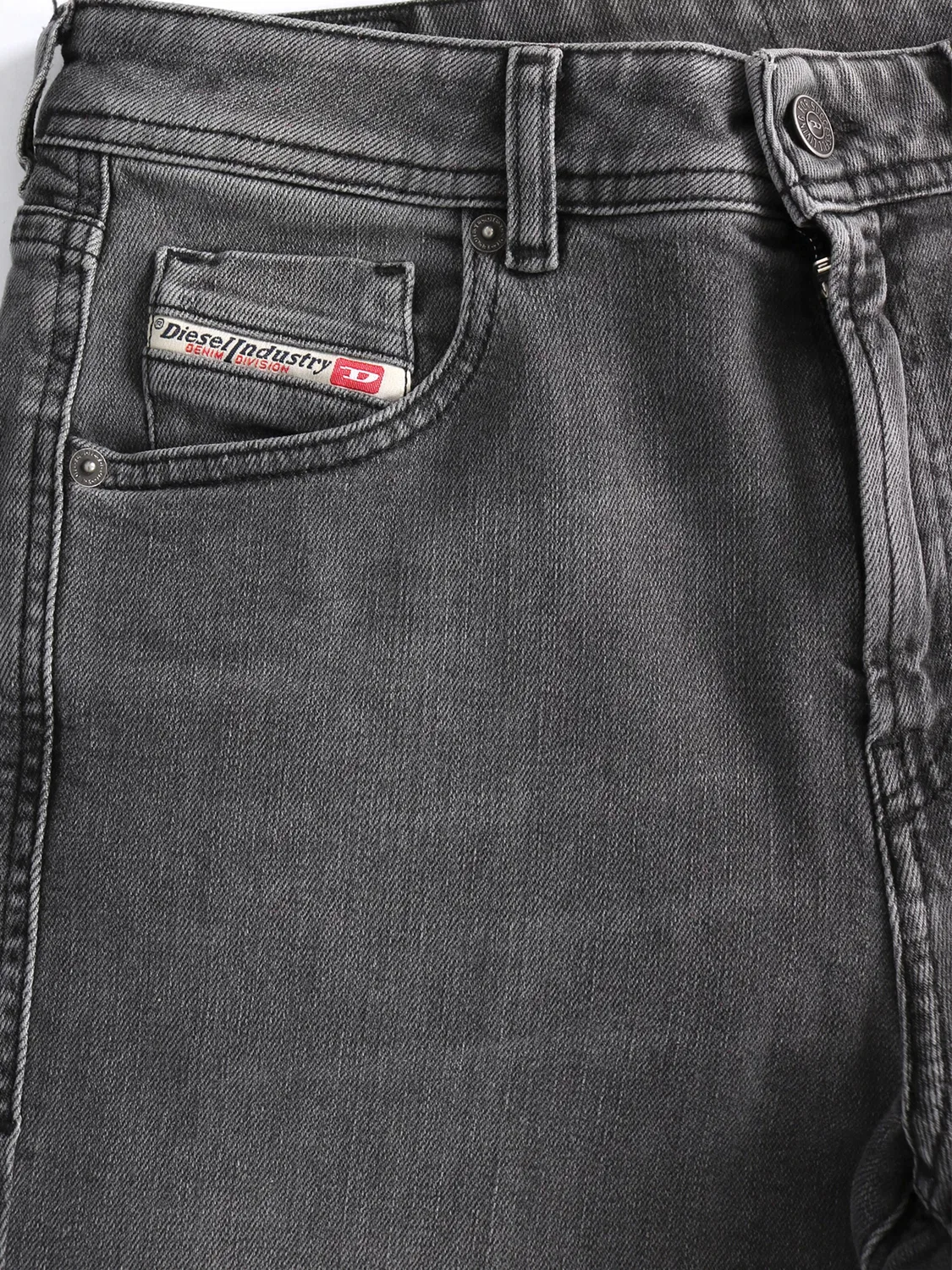 Джинсы Diesel Slim fit 2004 D-JOY 09D49 серого цвета — фото 4