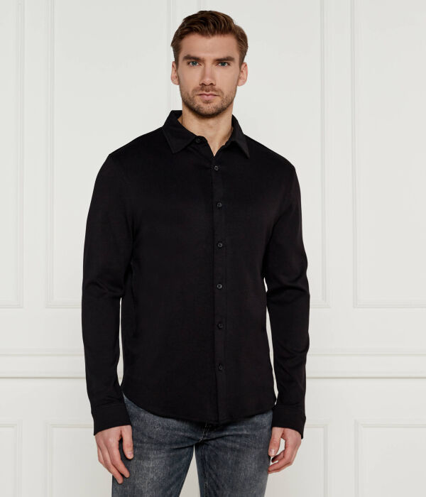 

Рубашка Скайлер Regular fit Guess Jeans, черный
