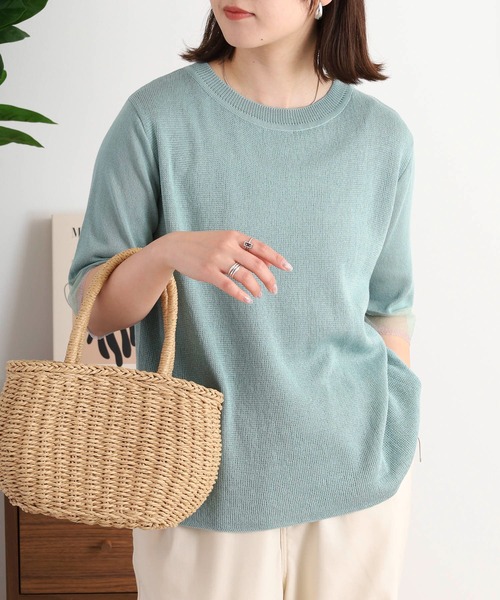 

Футболка трикотажная летняя с коротким рукавом A.N.L, зеленый