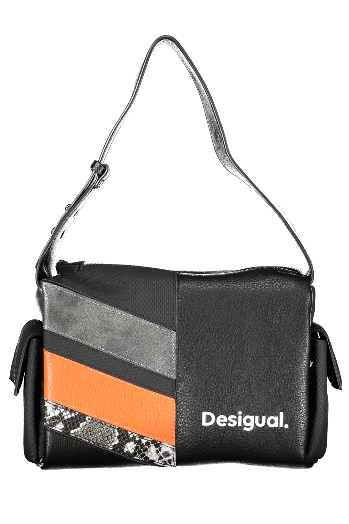 

Сумка женская Desigual, черный / белый / оранжевый