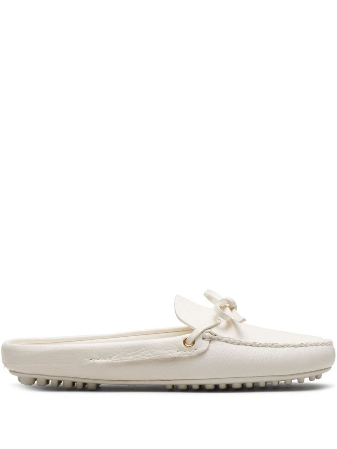 Car Shoe слиперы с миндалевидным носком, белый