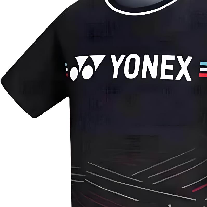 Футболка teenager series YONEX, черный — фото 3