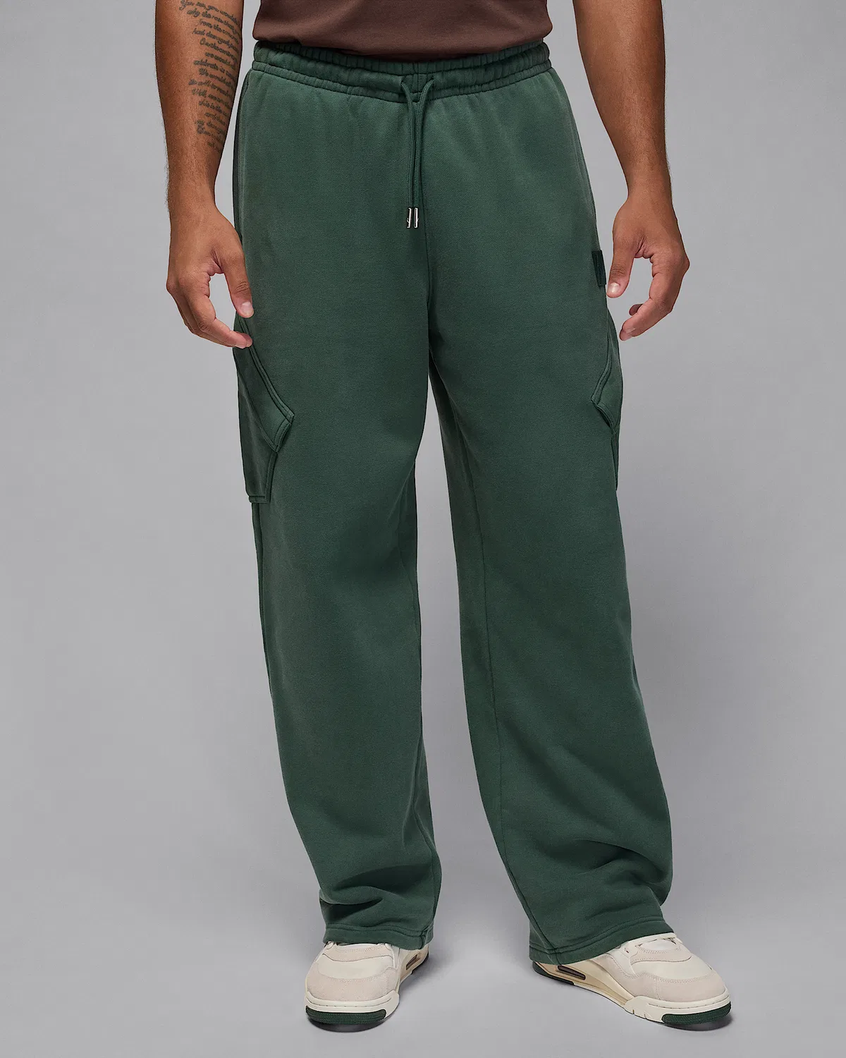 Мужские штаны Jordan Flight Fleece Chicago, Midnight Green/Vintage Green