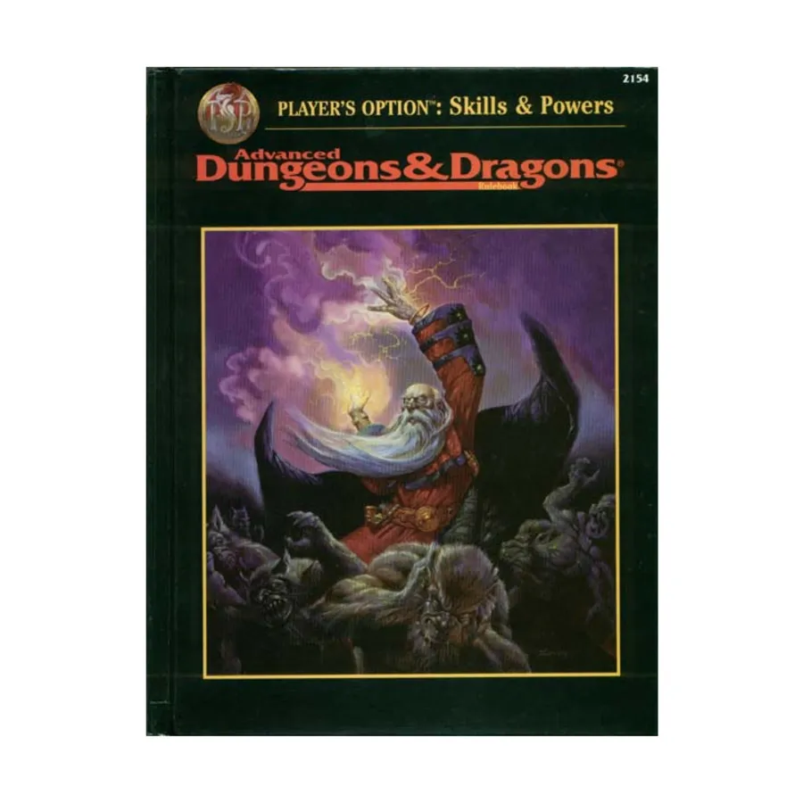 

Player's Option - Skills & Powers (1st Printing), Advanced Dungeons & Dragons (2nd Edition) - Player's Guides & Books, твердый переплет