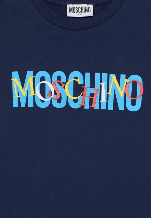 Дополнение: топ с длинными рукавами Moschino, Blu Navy — фото 3