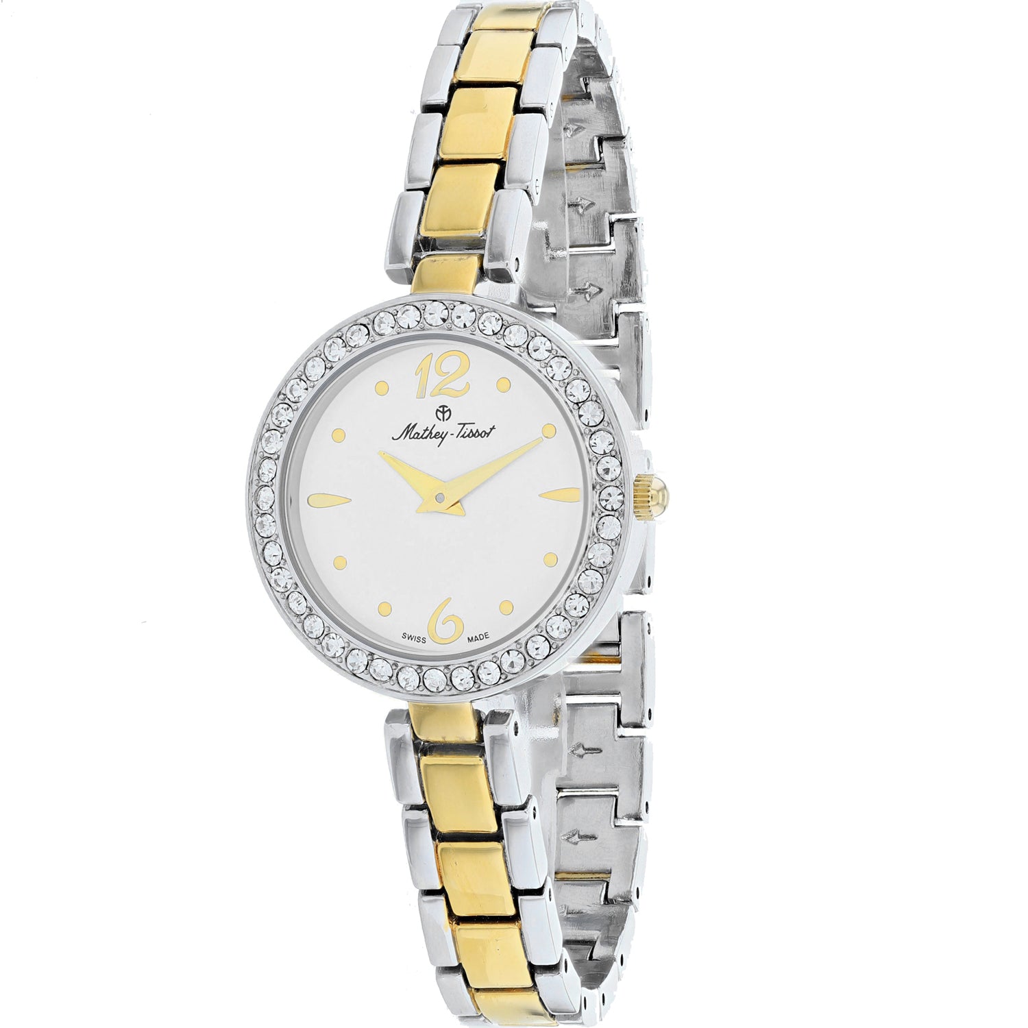 

Женские часы Mathey Tissot с белым циферблатом
