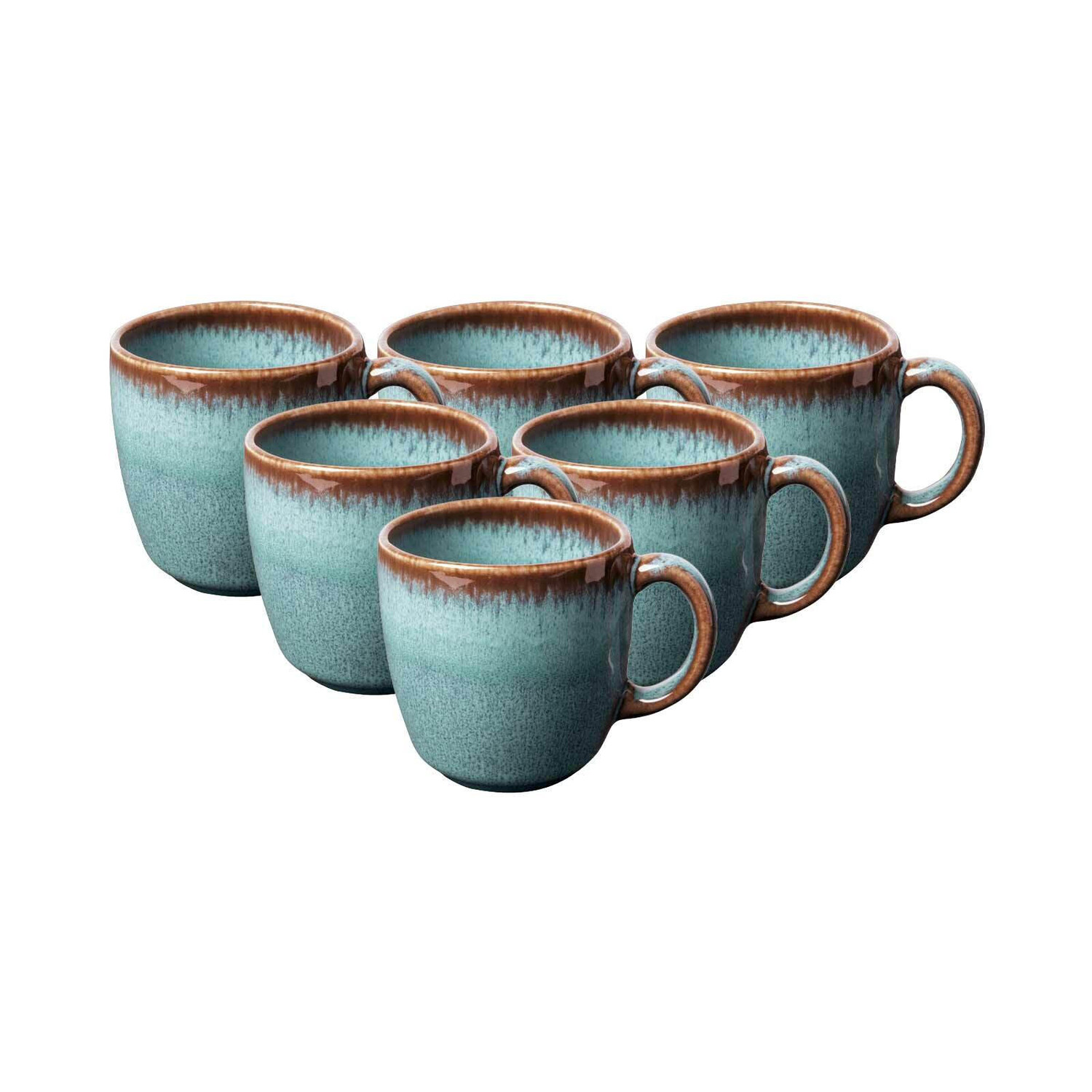 

кофейные чашки like.Villeroy & Boch, 0,19 л, бирюзовый