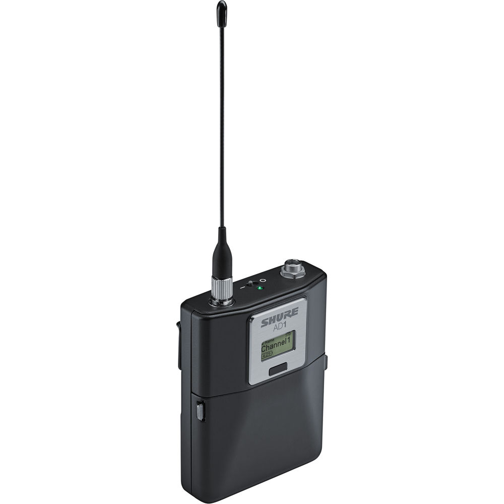 

Беспроводной передатчик Shure AD1 Digital Wireless Bodypack Transmitter AD1LEMO3-G57