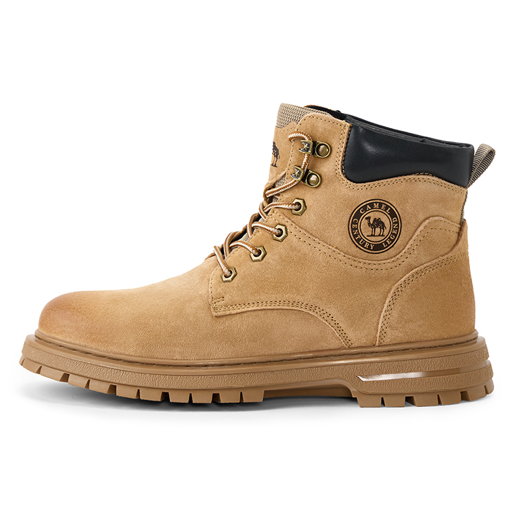 

Износостойкие, нескользящие, короткие, мужские ботинки для отдыха на природе CAMEL, Gold