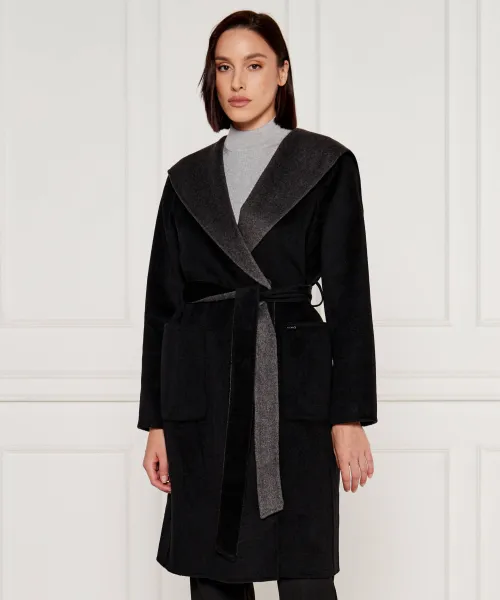 

Двустороннее шерстяное пальто Michael Kors, черный