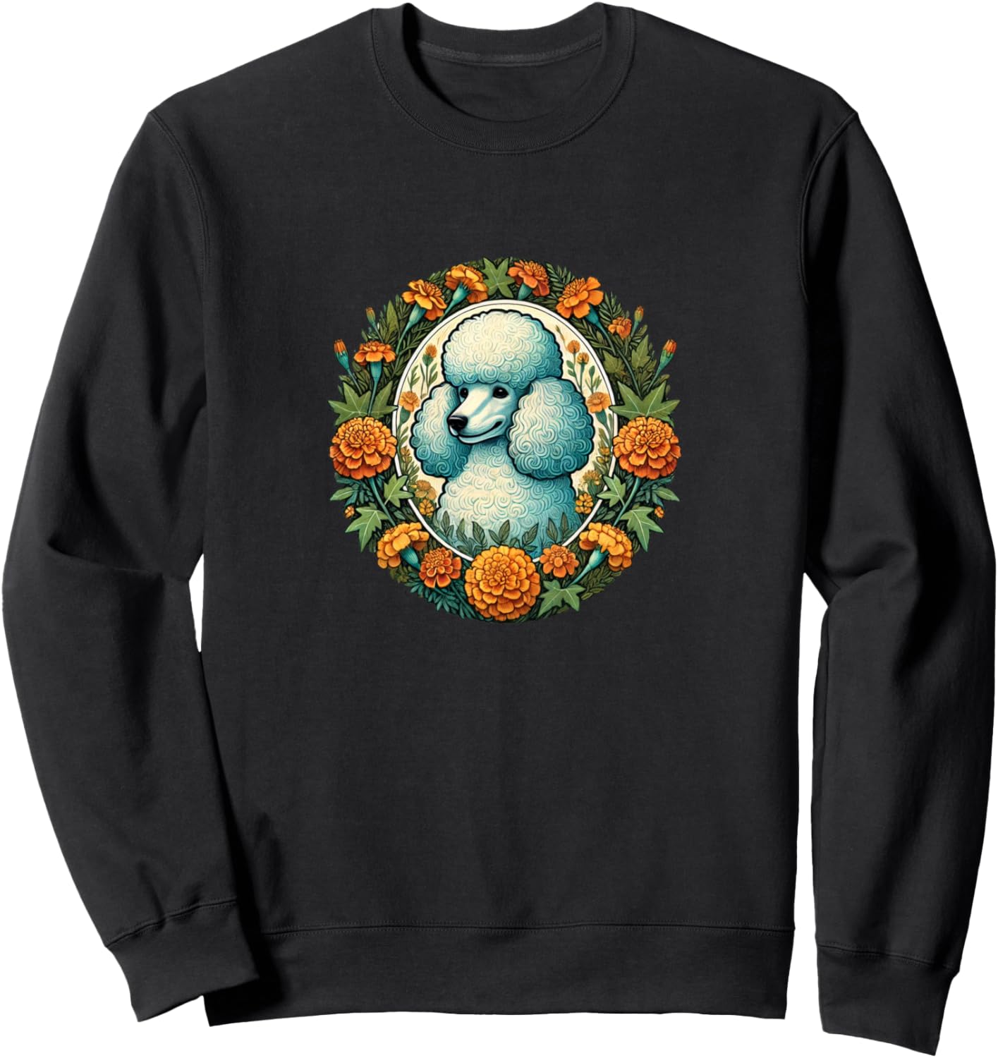 

Милый белый пудель, рисунок, толстовка с изображением породы собак пудель Vintage Poodle Lover Snugg