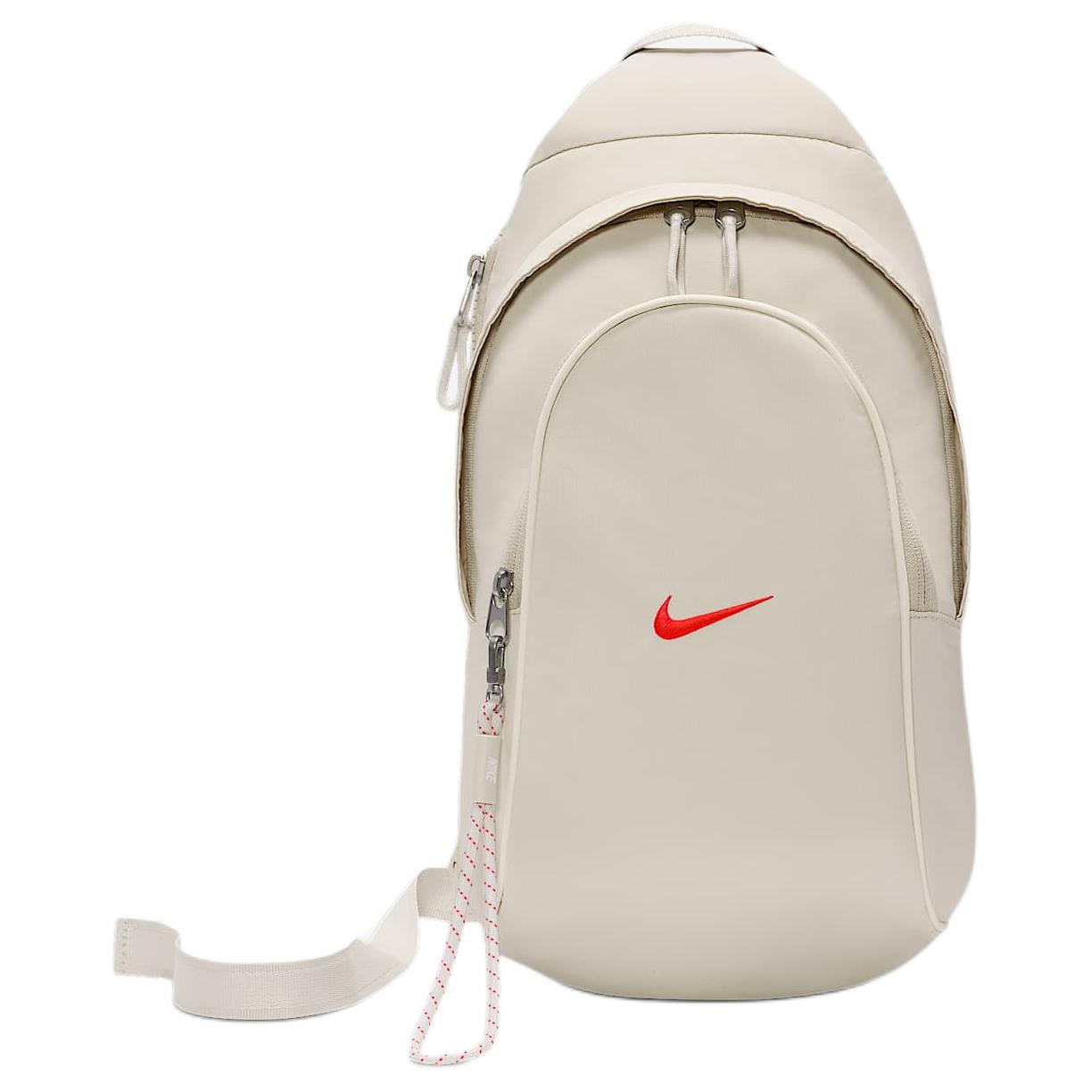 

Nike Элегантная тканевая поясная сумка унисекс бежевого цвета, Beige