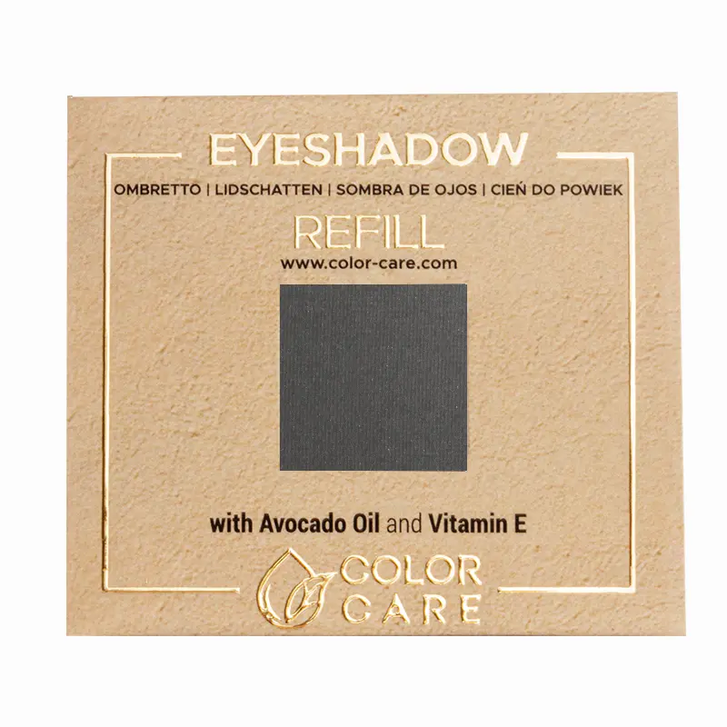 

Матовые веганские тени для век - темные тени 143 Color Care Matte - Black Grey White, 2 гр