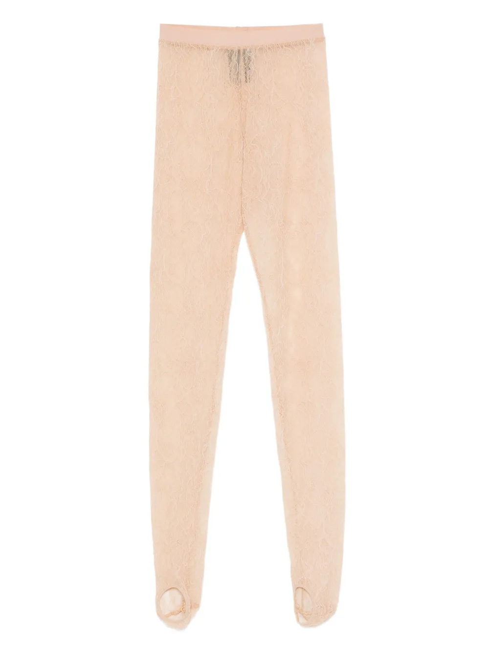 

Кружевные леггинсы с ремешками WARDROBE.NYC, нейтральный