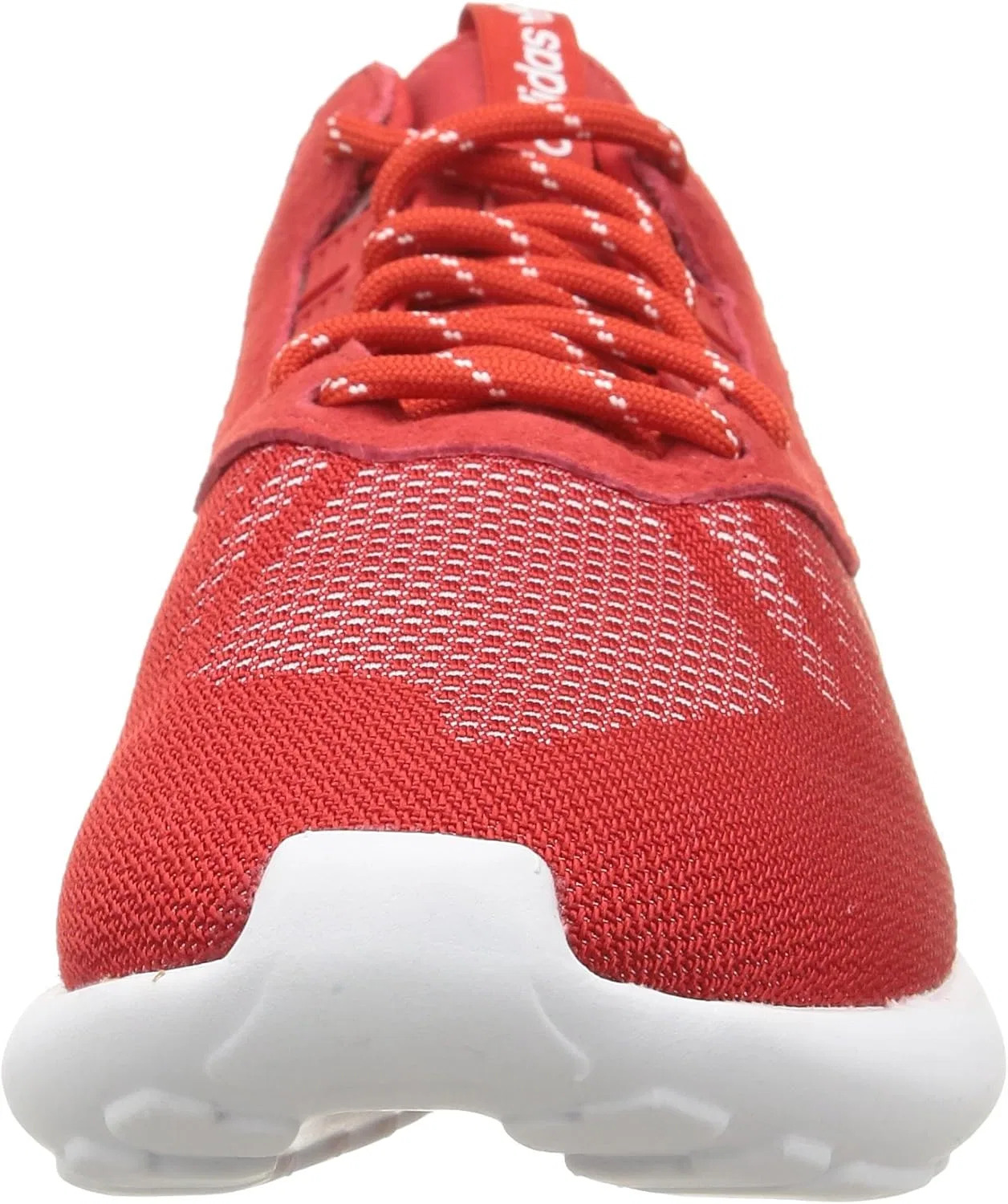 Мужские беговые кроссовки Adidas Tubular Runner Weave, Red Scarle Scarle Ftwwht — фото 2