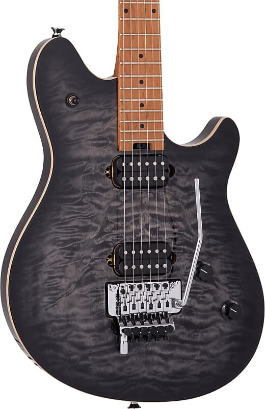 

Электрогитара EVH Wolfgang Special QM Electric Guitar Baked Maple Fingerboard, Charcoal Burst