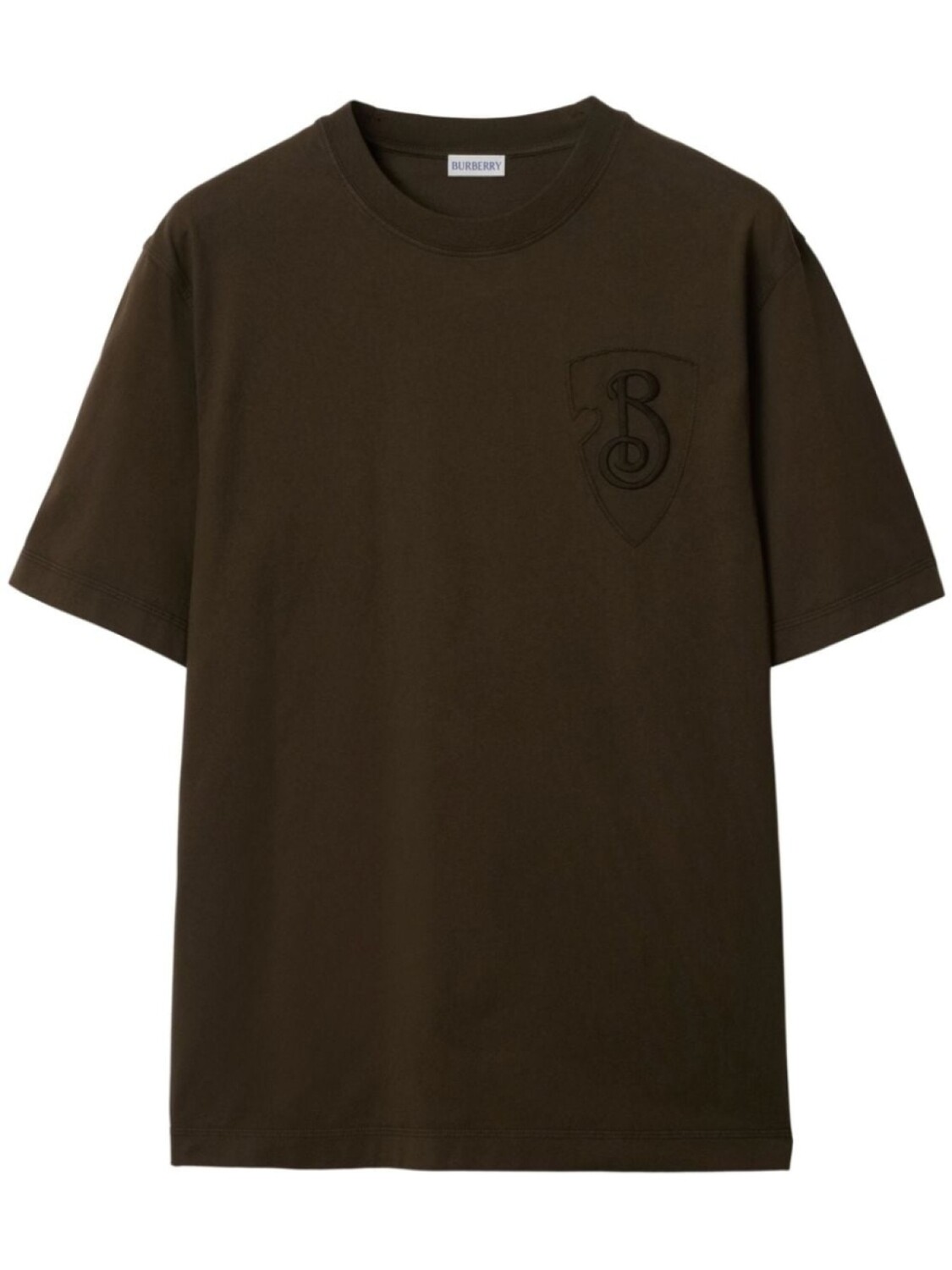 

Burberry футболка B Shield, коричневый