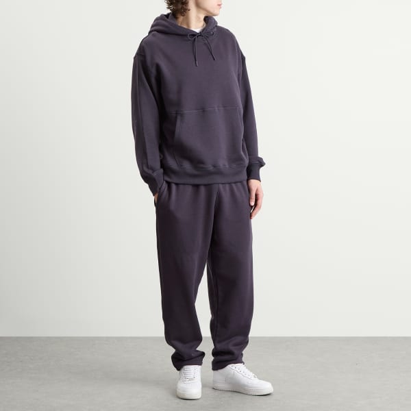 Классические шерстяные флисовые брюки с открытым краем Nike, пурпурный — фото 3