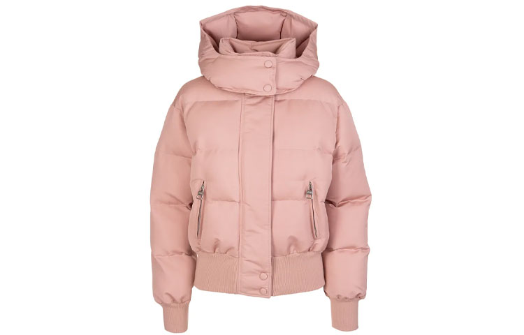 

Alexander McQueen Пуховик женский розовый