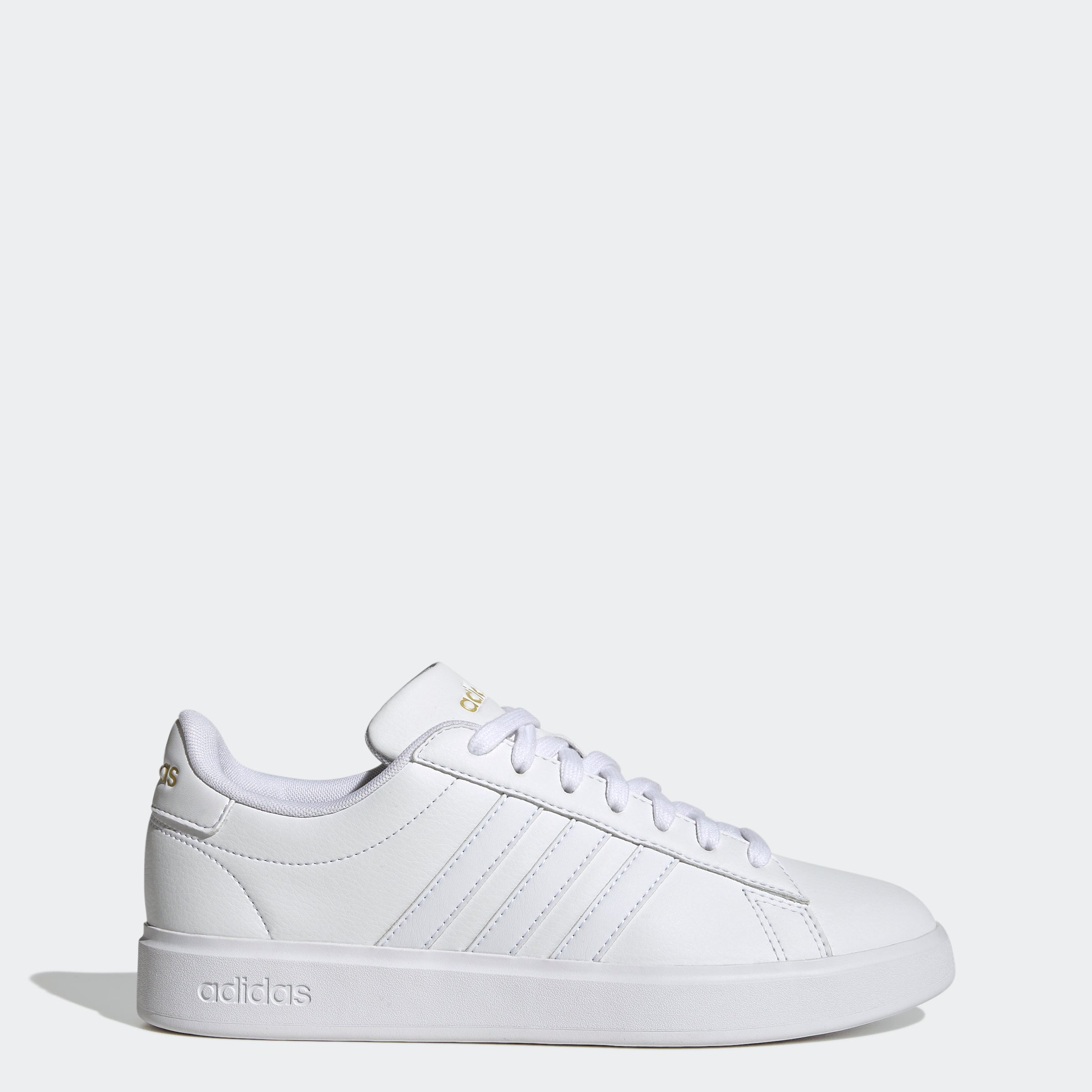 Женские кроссовки Adidas Grand Court 2.0, белый/золотой
