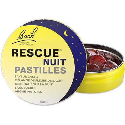 

Леденцы Rescue Night со вкусом черной смородины для естественного эмоционального благополучия ‎Rescue
