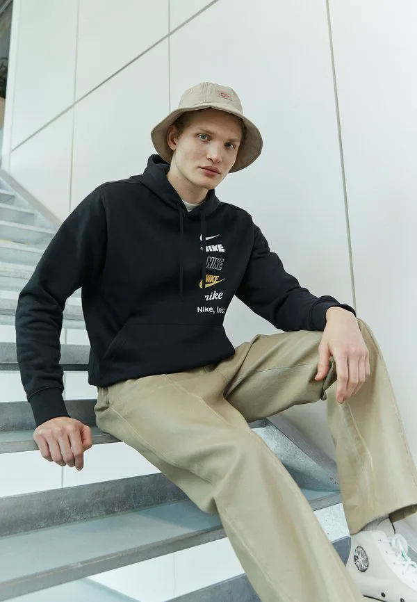 

Толстовка с капюшоном в клубном стиле Nike Sportswear, Black, Черный, Толстовка с капюшоном в клубном стиле Nike Sportswear, Black